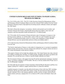 Preview of UNITED NATIONS RELEASES NEW FUNDING TO FIGHT SAMOA MEASLES OUTBREAK.pdf