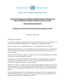 Preview of 20200514 Statement to Security Council on Yemen Final.pdf