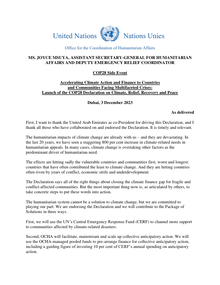 Preview of OCHA ASG COP28 Declaration.pdf