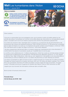 Preview of OCHA_Bulletin_NGOs_1_20130110_fr.pdf