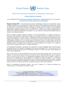 Preview of Communiqueģ de presse - Violences  cibleģes en RCA - 28052017.pdf