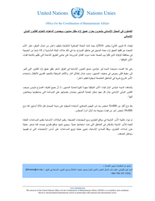 Preview of 20161105_OCHA Press Release on death of displaced people in Hawiga_AR.pdf