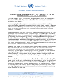 Preview of OCHA Press Release_John Ging_Myanmar 1Mar2016.pdf
