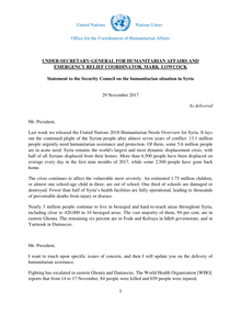 Preview of ERC_USG Mark Lowcock Statement to the SecCo on Syria - 29November2017 - FINAL.pdf