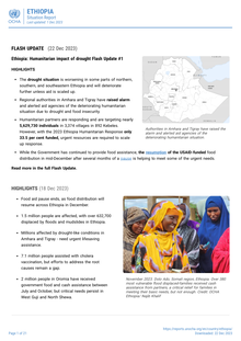 Preview of Situation Report -  Ethiopia  - 1 Dec 2023.pdf