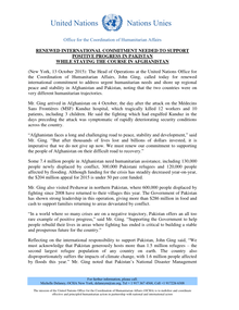 Preview of OCHA press release on Afghanistan and Pakistan - 13 Oct 2015.pdf