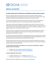 Preview of Media Advisory -- UN Deputy Relief Chief to Participate in Conference on Gaza Hosted by Kuwait.pdf