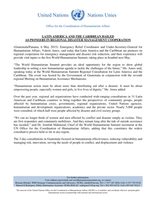Preview of World Humanitarian Summit Consulation Press Release 6 May 2015.pdf