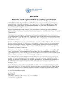 Preview of Press Release Philippines and UN align relief efforts for upcoming typhoon season.pdf