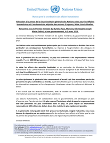 Preview of Allocution à la presse de la Sous-Secrétaire générale des Nations Unies Ursula Mueller après sa rencontre avec le gouvernement du Burkina Faso 05032019.pdf