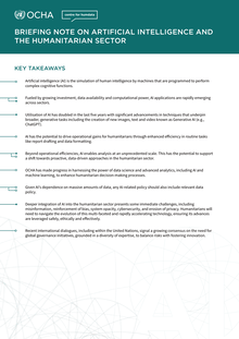 Preview of Briefing Note on Artificial Intelligence and the Humanitarian Sector.pdf