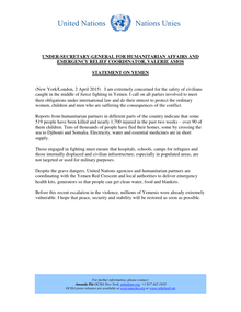 Preview of USG Valerie Amos Statement on Yemen 2April2015.pdf