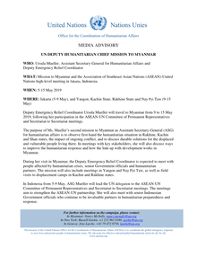 Preview of MEDIA ADVISORY - UN DEPUTY HUMANITARIAN CHIEF MISSION TO MYANMAR.pdf