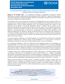 Preview of rca_ocha_161110_communique_de_presse_allocation_fonds_humanitaire.pdf