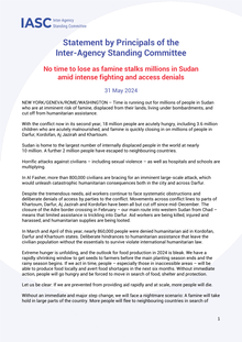 Preview of Statement by Principals of the Inter-Agency Standing Committee _ No time to lose as famine stalks millions in Sudan amid intense fighting and access denials.pdf