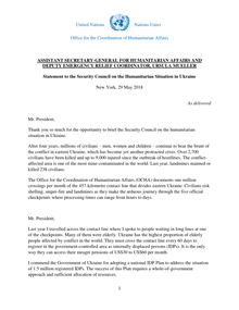 Preview of Deputy ERC - ASG Urusla Mueller Statement to the SecCo on Ukraine- 29May2018 - FINAL.pdf
