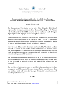 Preview of Statement by HC a.i Libya_Field Hospital  Alamain school Attacks_ 29072019_ (English).pdf
