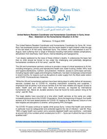 Preview of Syria HC Statement on Humanitarian Situation in Al Hol_13Aug2020_English.pdf