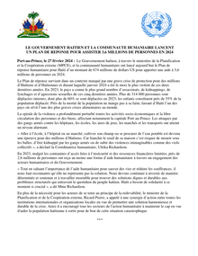Preview of Gouvernement Haiti et La communauté humanitaire HNRP 2024 FINAL FRE.pdf