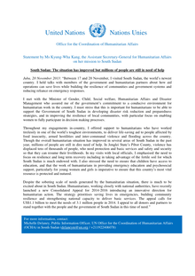 Preview of Statement by Ms Kyung-Wha Kang, the Assistant Secretary-General for Humanitarian Affairs on her mission to South Sudan.pdf
