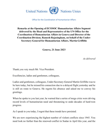 Preview of OCHA Opening remarks ECOSOC Humanitarian Affairs Segment 21 June 2023.pdf