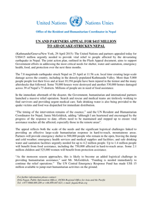 Preview of Press release - Nepal Flash Appeal launch - 29042015final.pdf